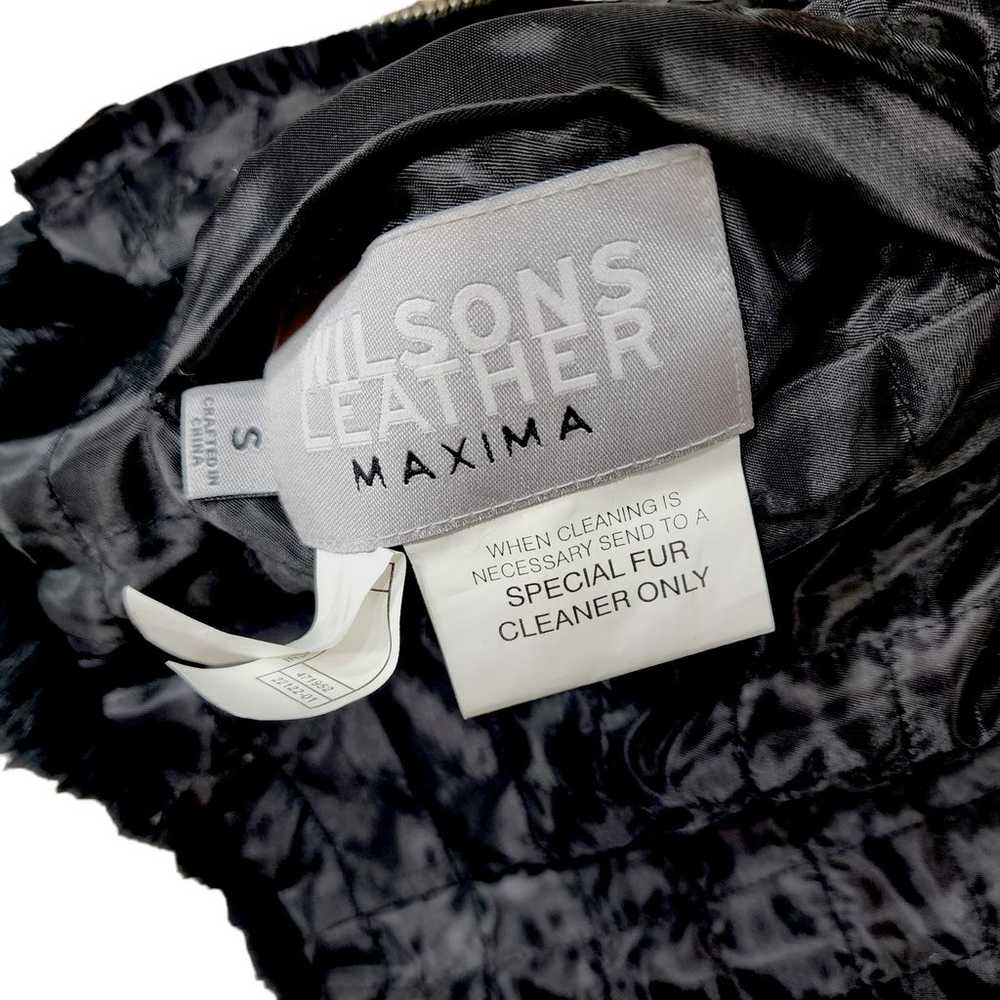 Wilsons Leather Maxima Reversible Faux Fur Quilte… - image 8