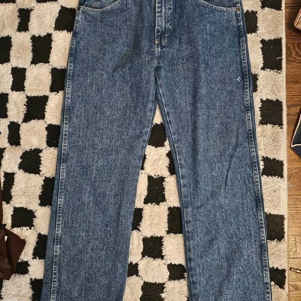 Vintage 31×30 Wrangler mom jeans - image 1