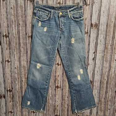 Vintage Polo Jeans Co Distressed Bootcut Jeans - … - image 1
