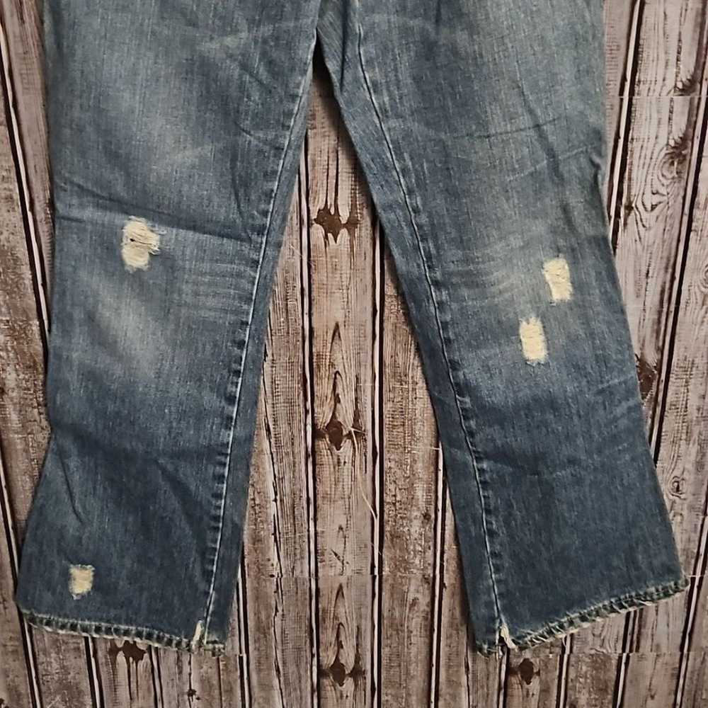 Vintage Polo Jeans Co Distressed Bootcut Jeans - … - image 3