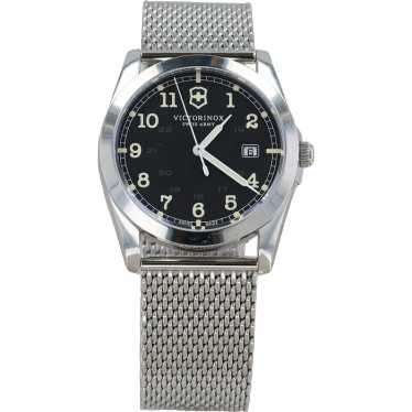 Swiss Army Victorinox Stainless 'Infantry' Mesh S… - image 1