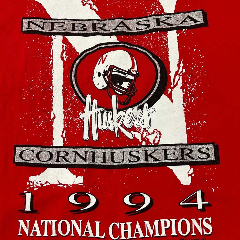 Nebraska Cornhuskers vintage shirt - image 2