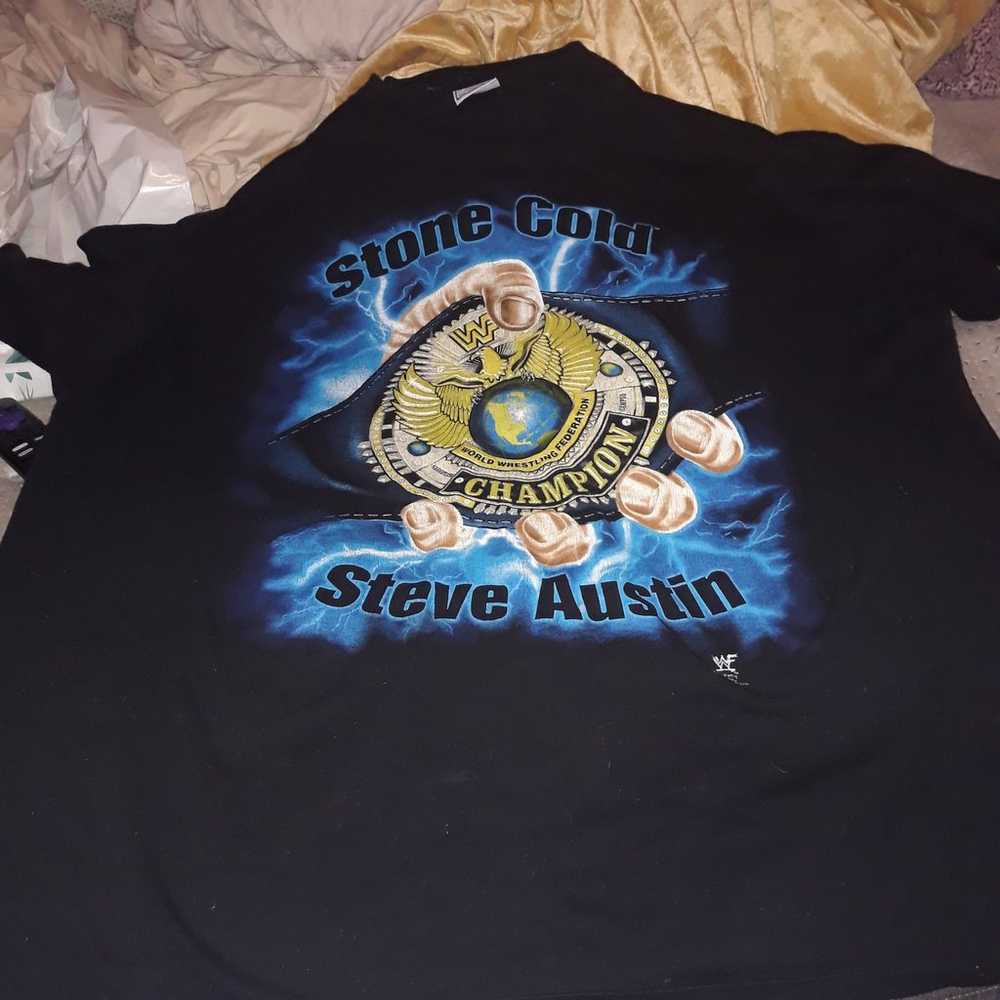 Vintage Stone cold Steve austin shirt - image 2