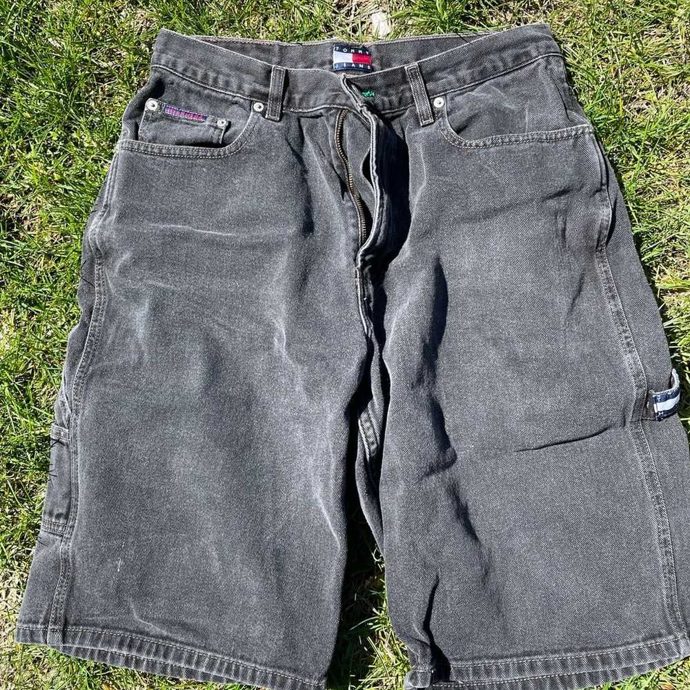 vintage Tommy Hilfiger jeans shorts - image 1