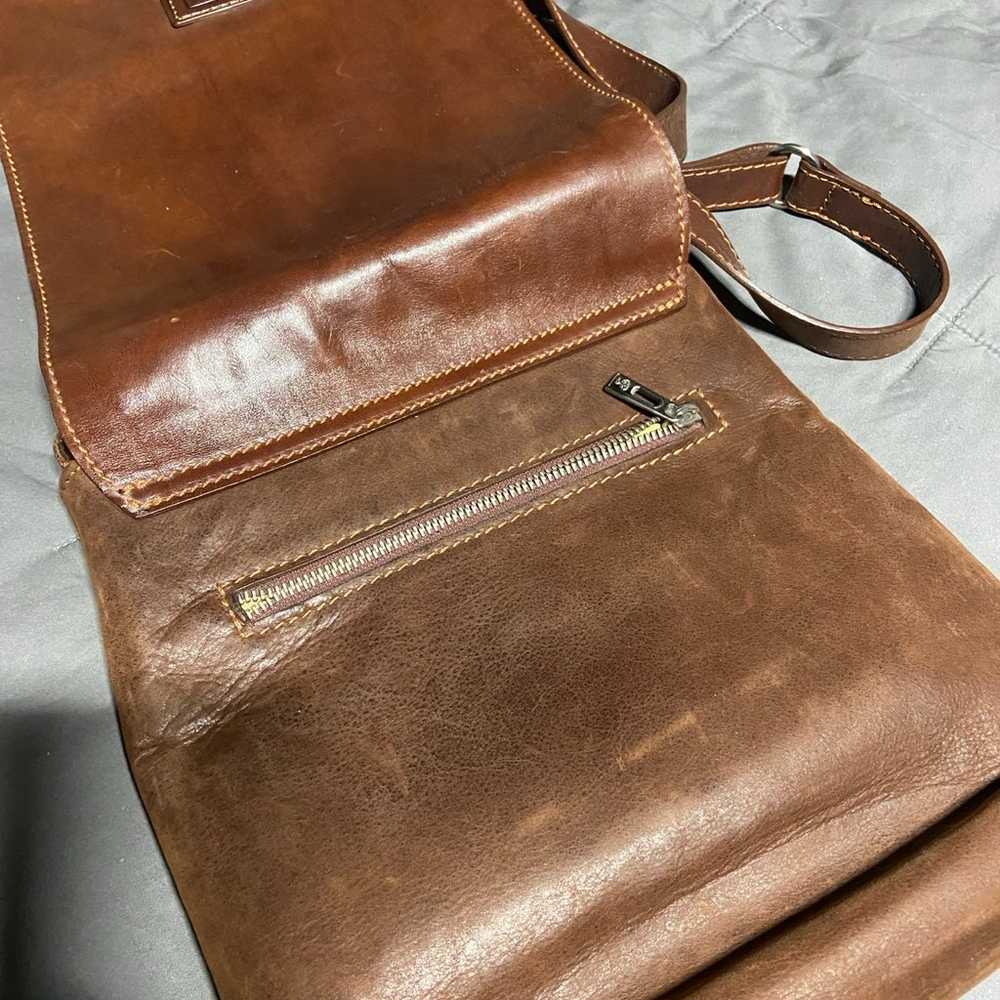 leather crossbody bag - image 4