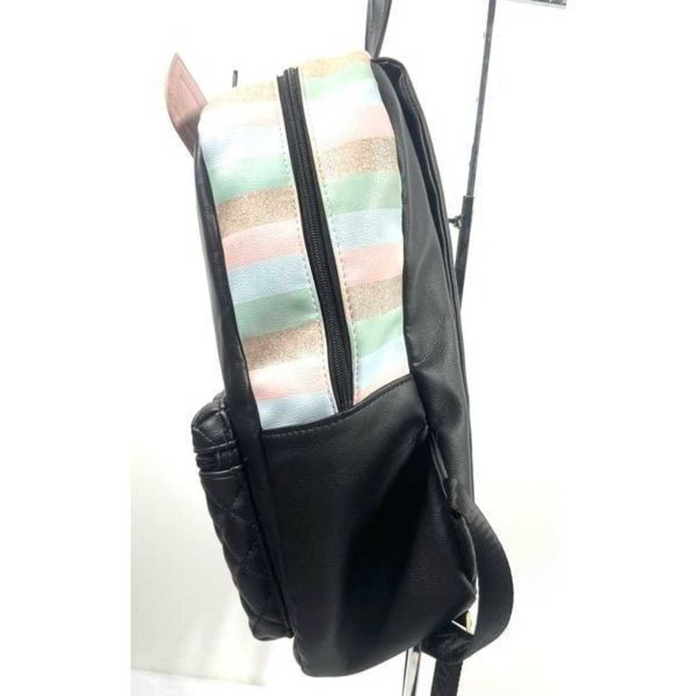 Betsey Johnson Apollo Unicorn Fashion Backpack Lu… - image 2