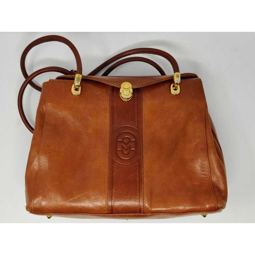Marino Orlandi Brown Leather Shoulderbag - image 1