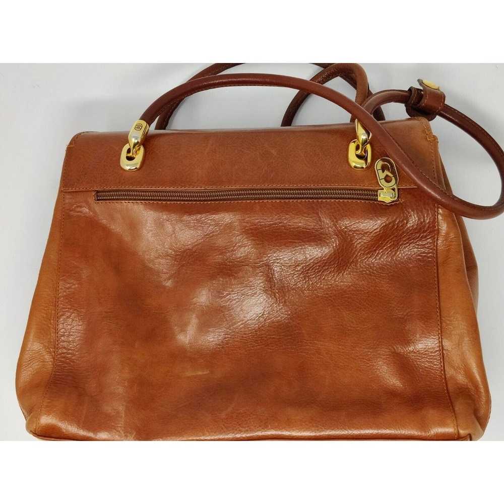 Marino Orlandi Brown Leather Shoulderbag - image 2