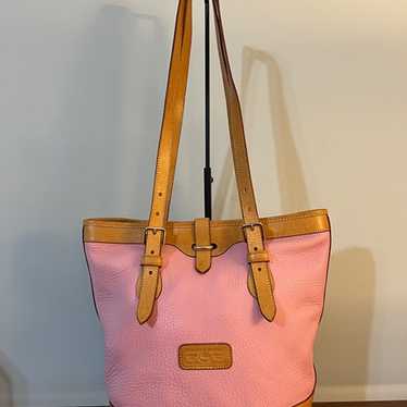 Dooney & Bourke Cabriolet Pebble Leather Tote - P… - image 1