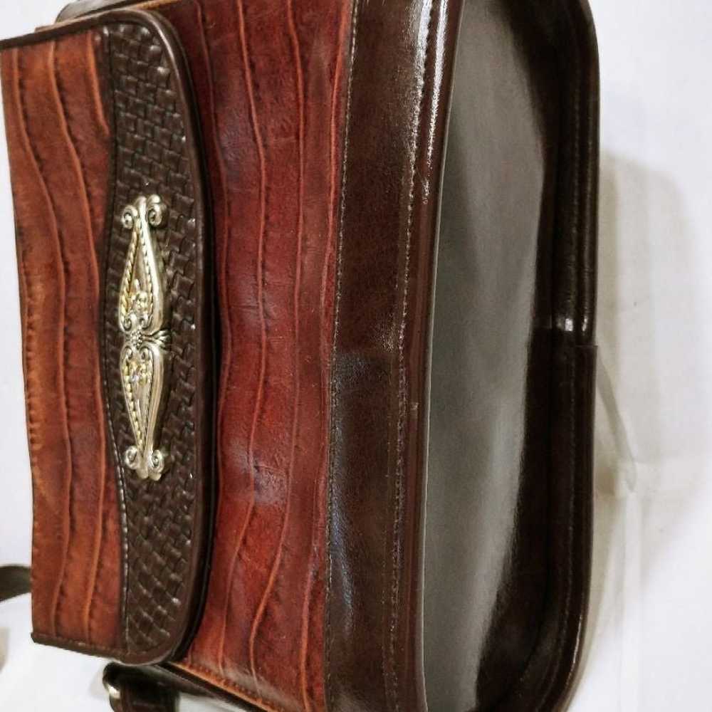 Vintage Marlo Leather Shoulder Purse - image 4