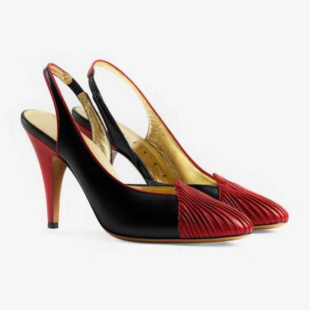 Gucci Leather heels - image 2