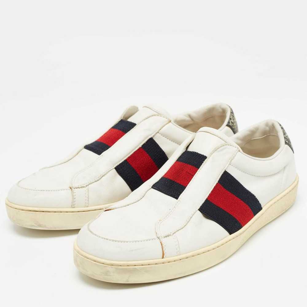 Gucci Leather trainers - image 2