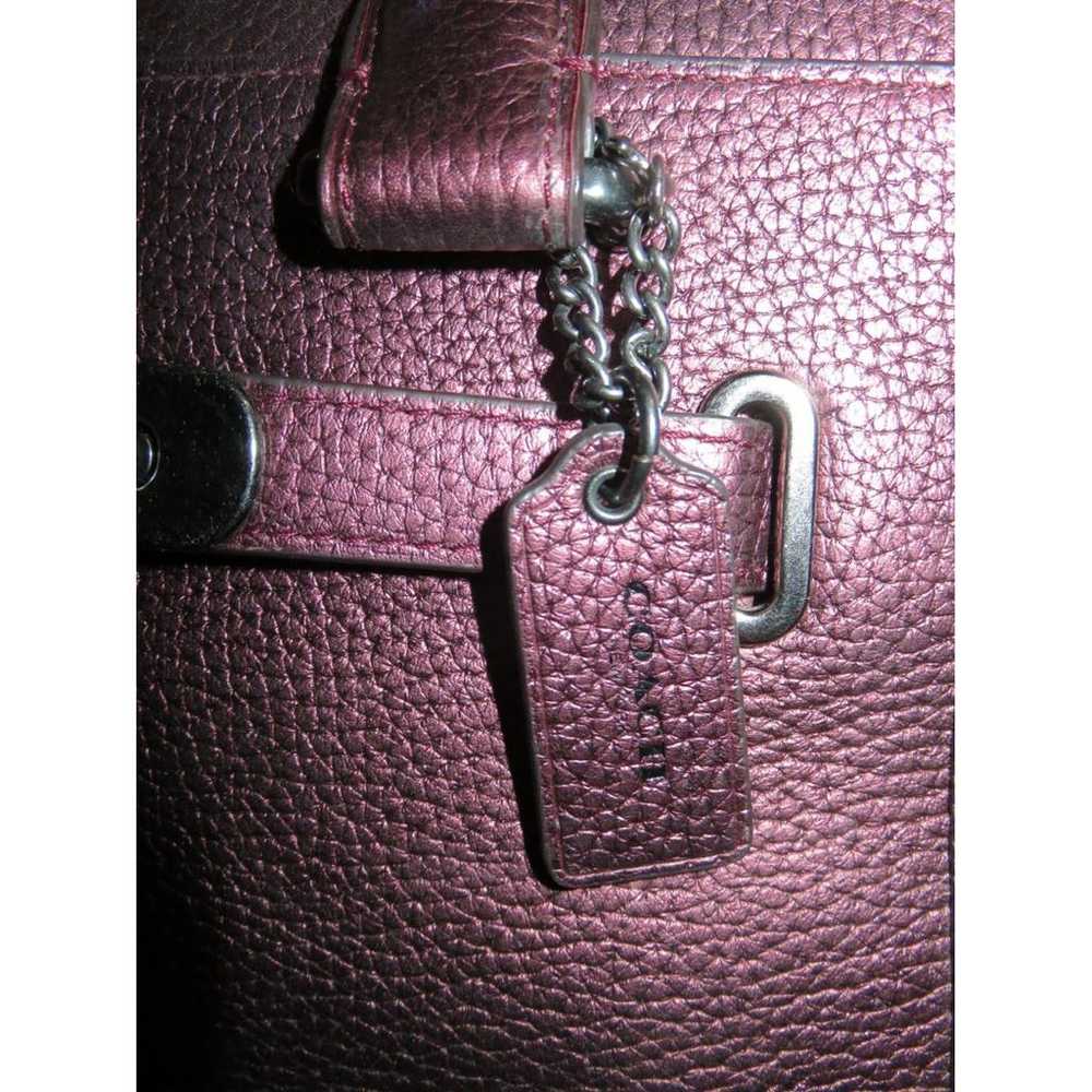 Coach Mercer satchel 24 leather satchel - image 10