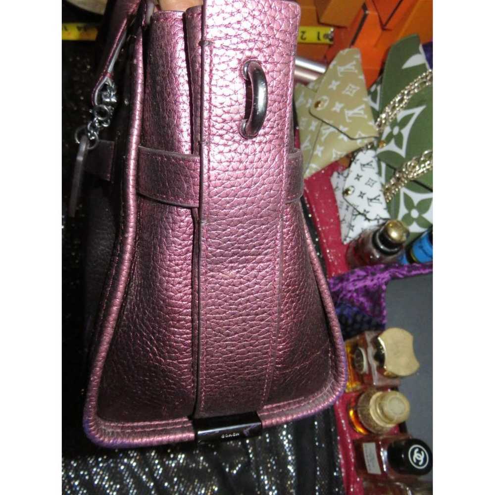 Coach Mercer satchel 24 leather satchel - image 3