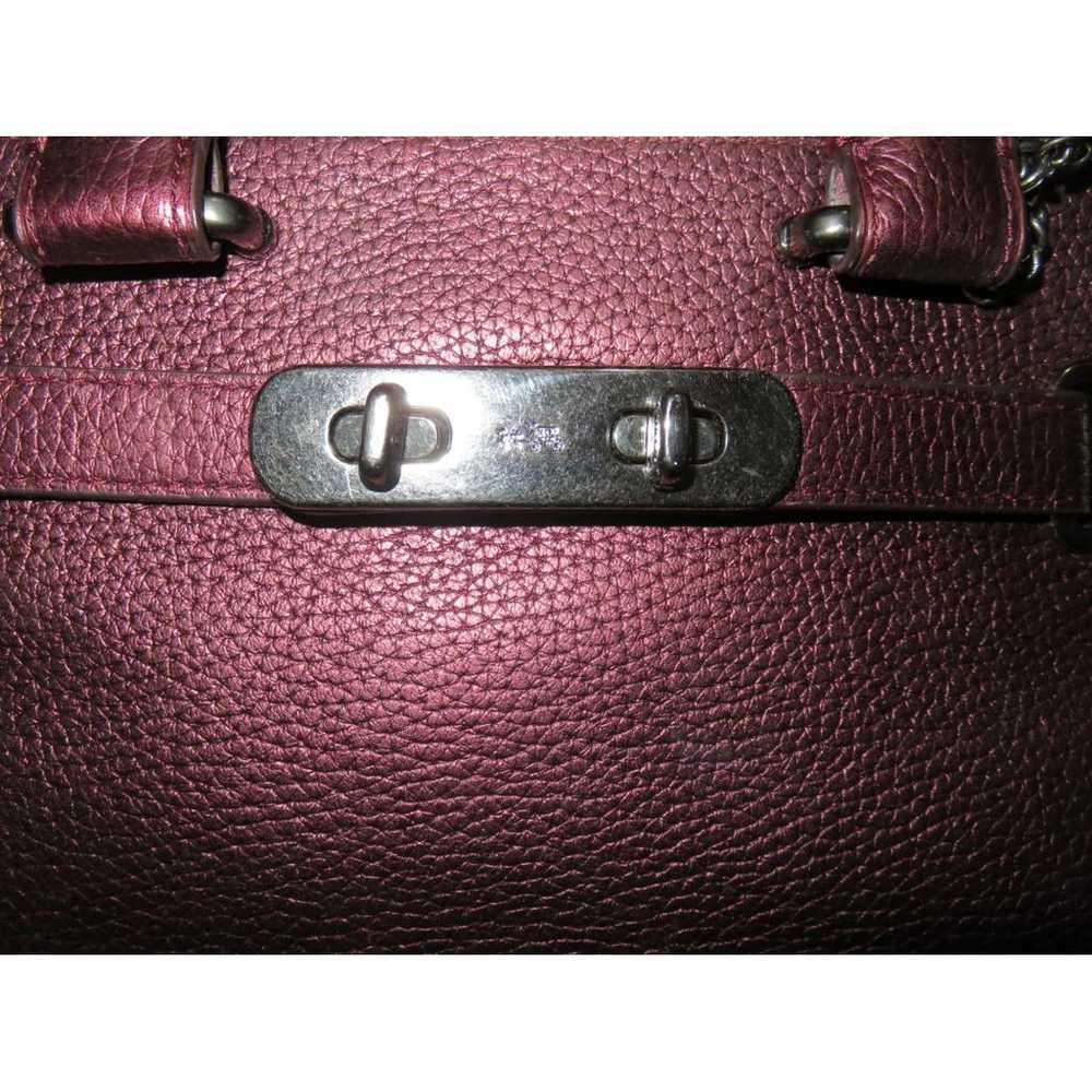 Coach Mercer satchel 24 leather satchel - image 9