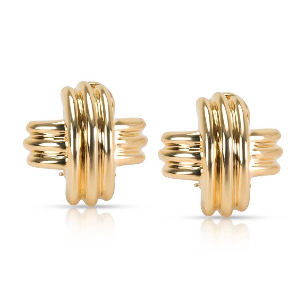 Tiffany & Co. Tiffany & Co. X Earrings in 18K Yel… - image 1