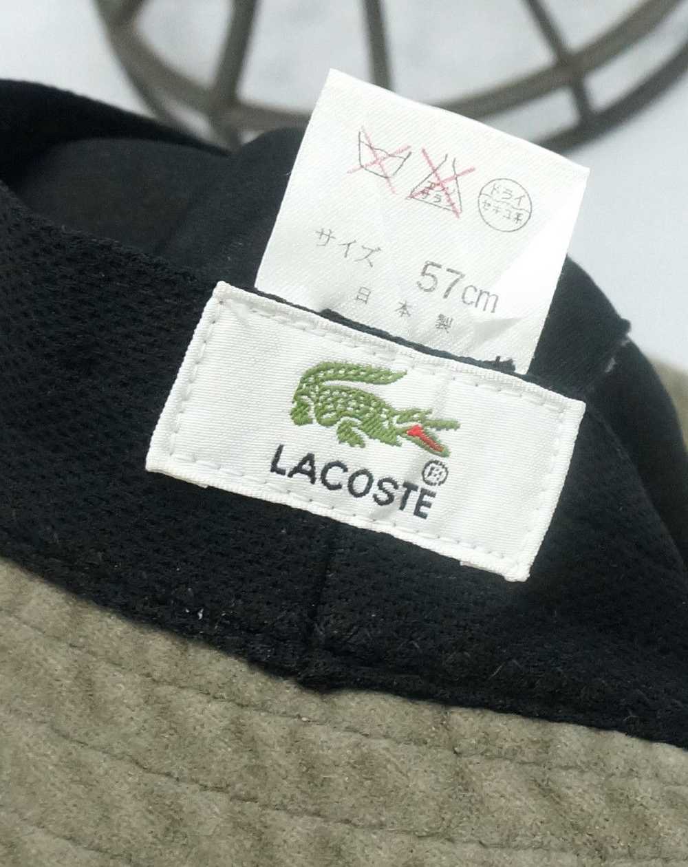 Lacoste Vintage LACOSTE 🔥 Velvet Cotton Bucket H… - image 10
