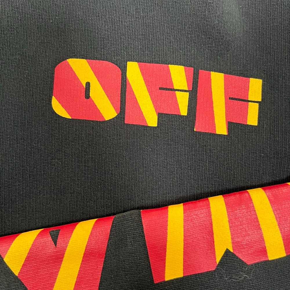 Off-White OFF-WHITE HORSE PRINT GRAPHIC HOODIE - image 2