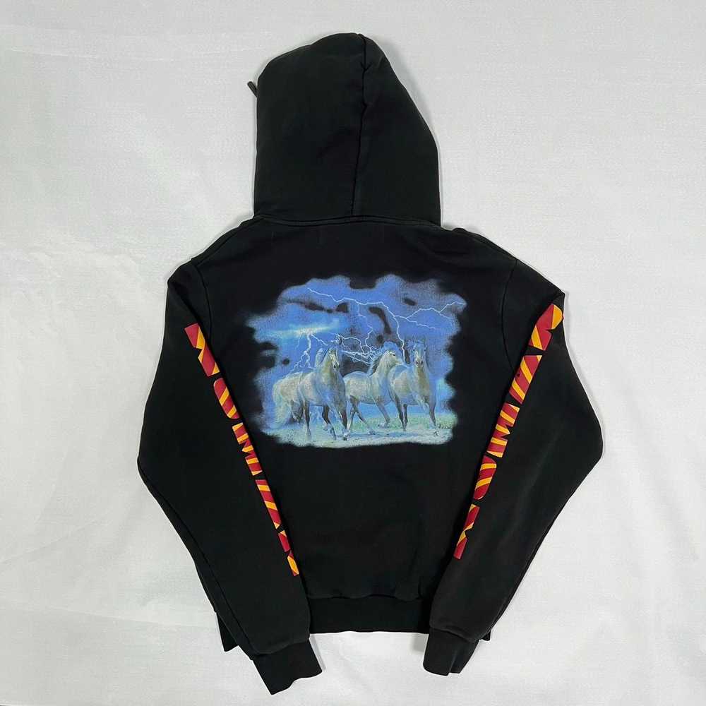 Off-White OFF-WHITE HORSE PRINT GRAPHIC HOODIE - image 5