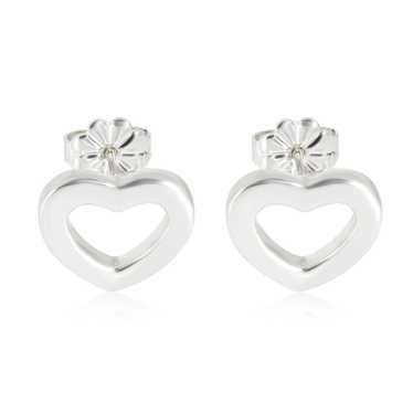 Tiffany & Co. Tiffany & Co Open Heart Stud Earrin… - image 1