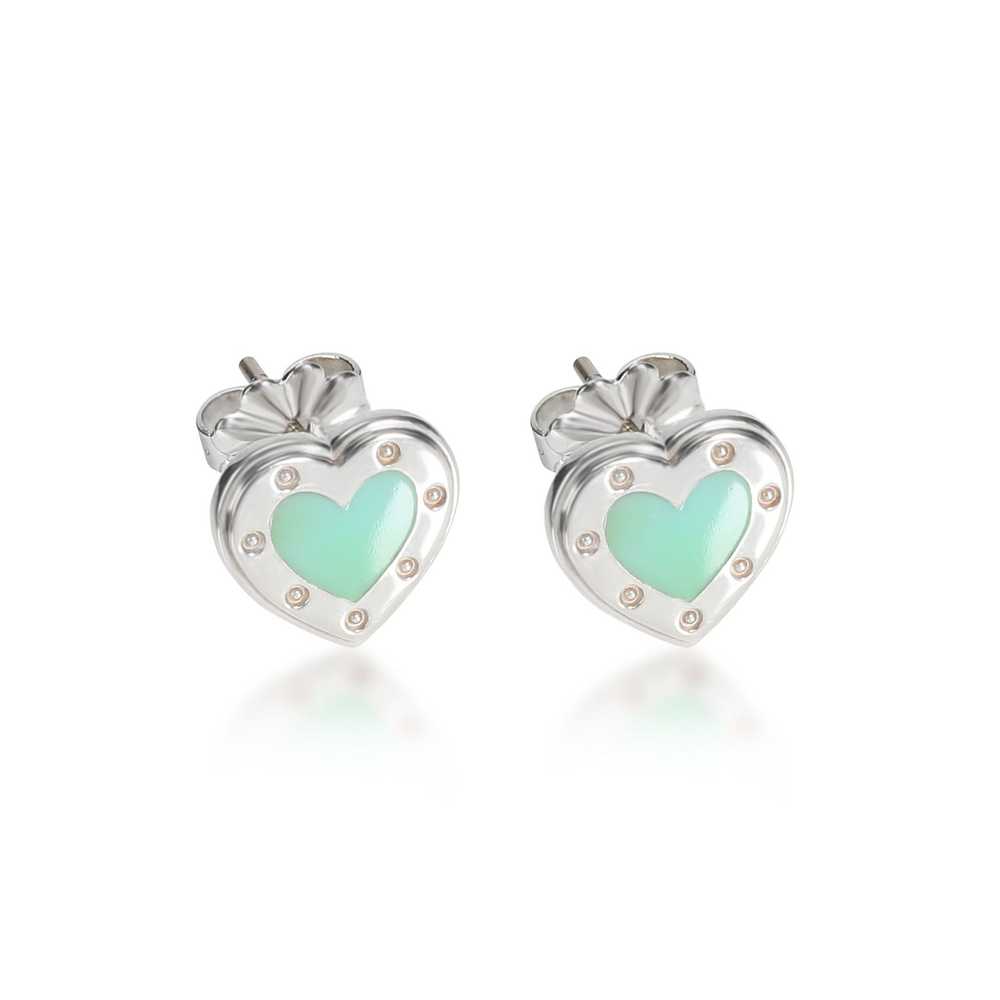 Tiffany & Co. Return to Tiffany Love Hearts Ename… - image 1