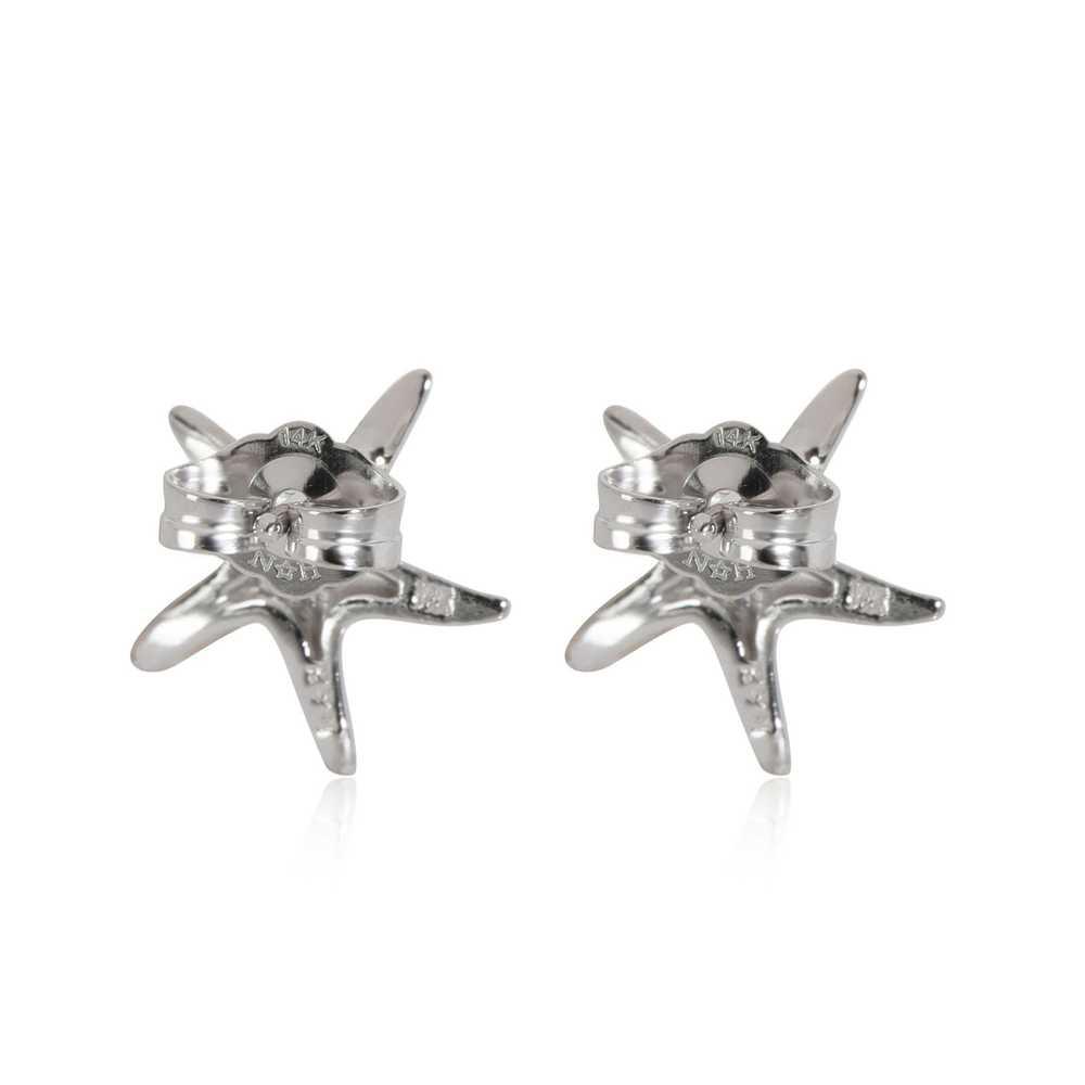 Other Na'Hoku Diamond Starfish Earrings in 14k Wh… - image 3