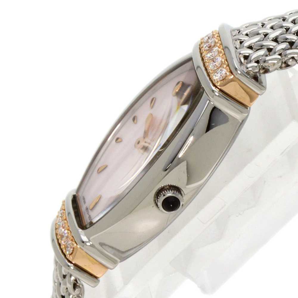 Seiko Seiko 1E70-3B90 Credor Diamond Watch Stainl… - image 5