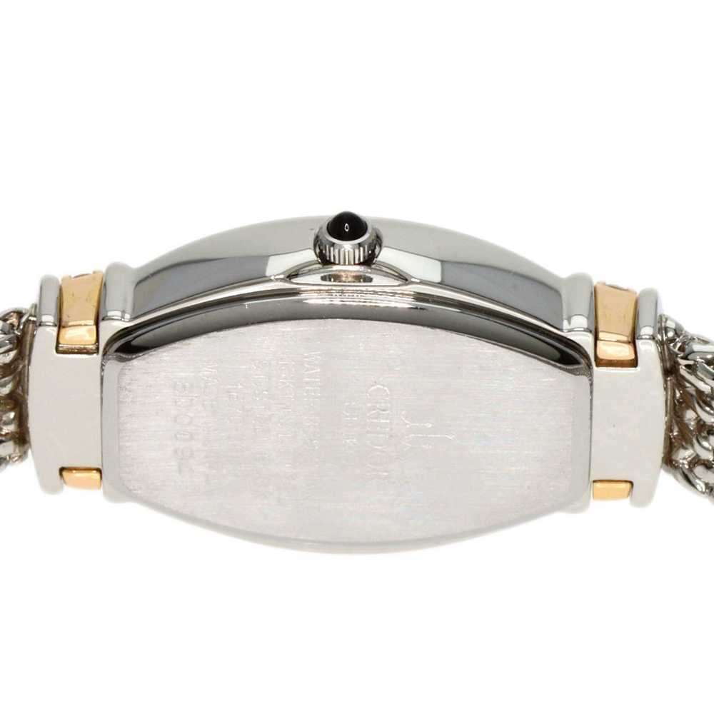 Seiko Seiko 1E70-3B90 Credor Diamond Watch Stainl… - image 7