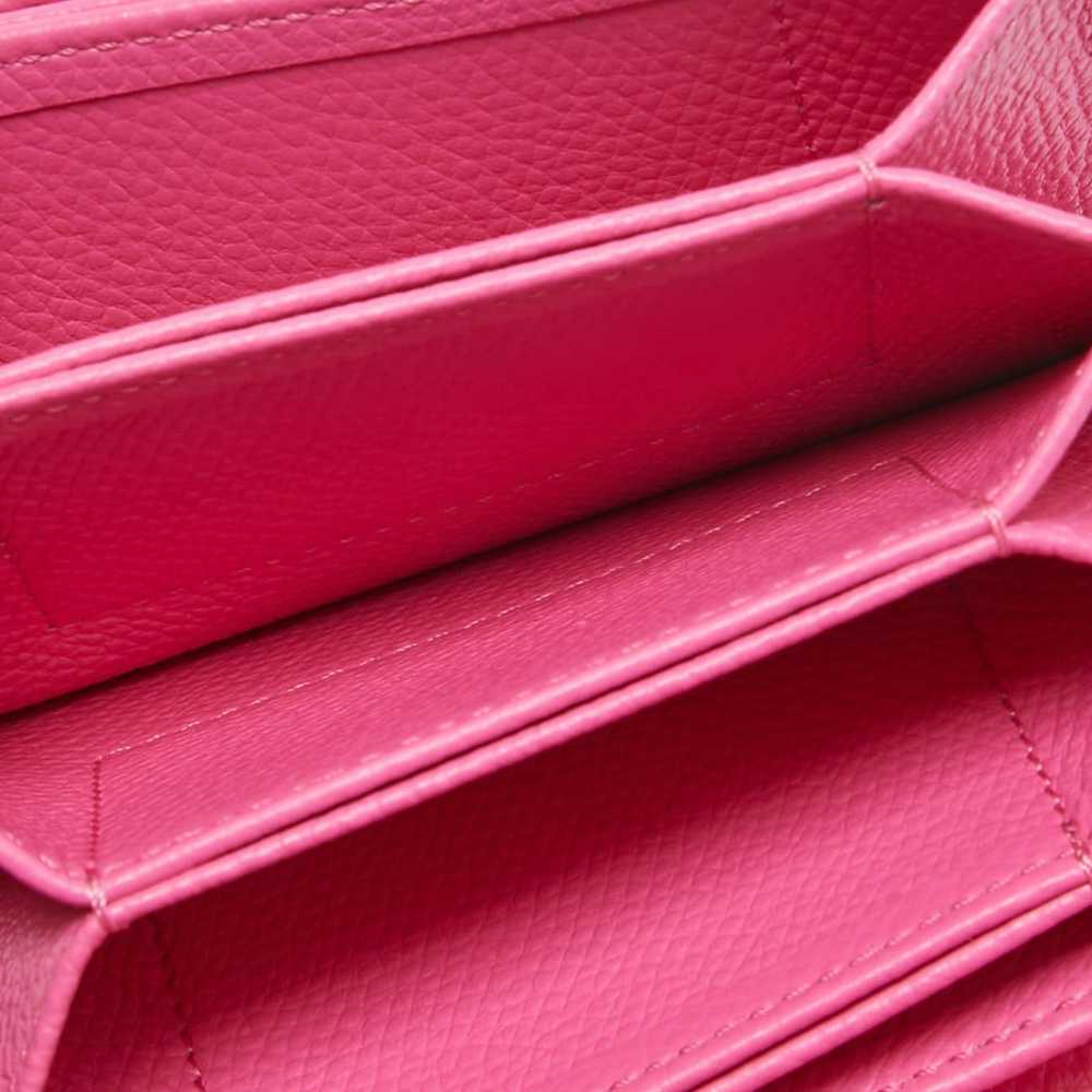 Valentino VALENTINO Pink Leather VLogo Accordion … - image 2
