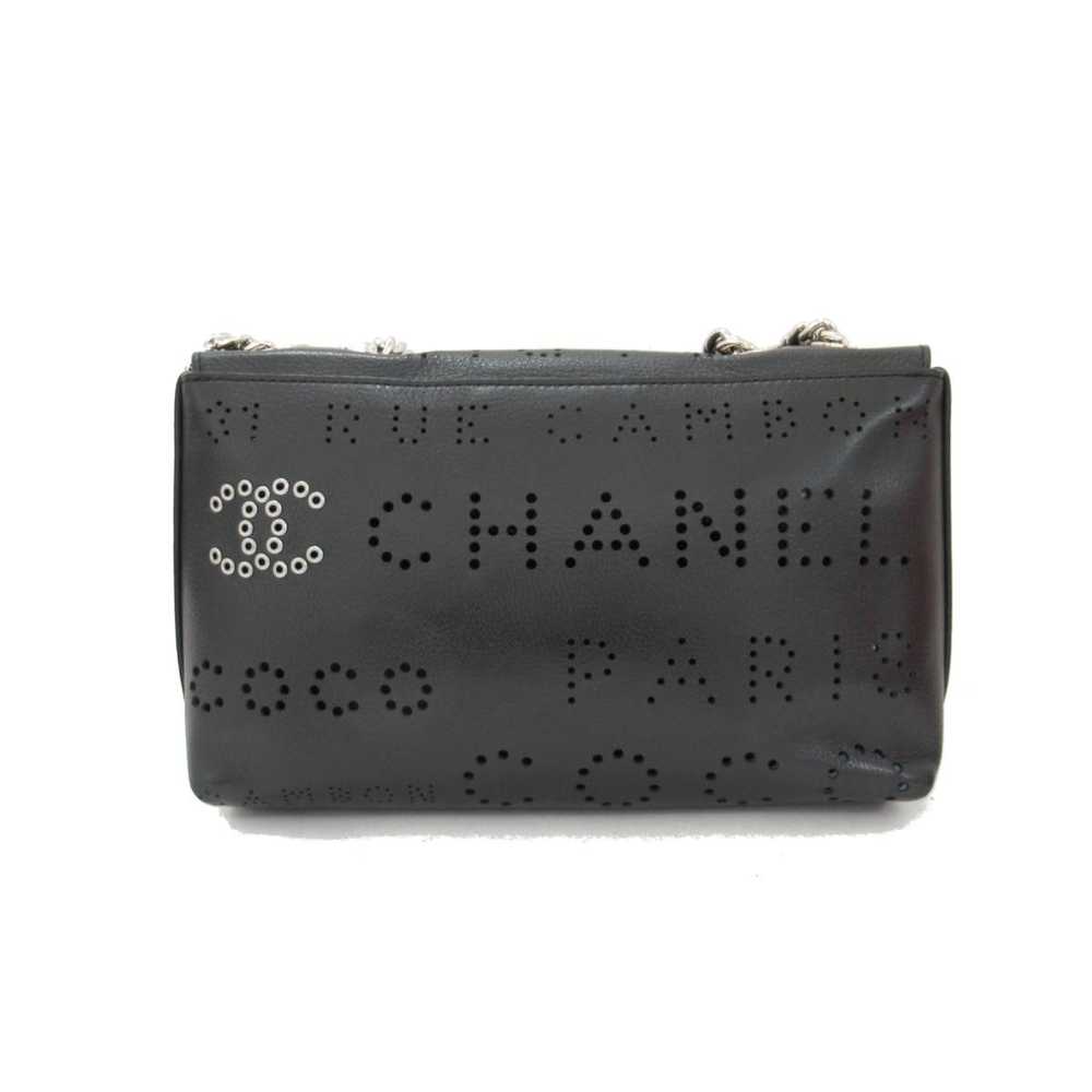 Chanel Chanel Chain Shoulder Bag Leather Black - image 2