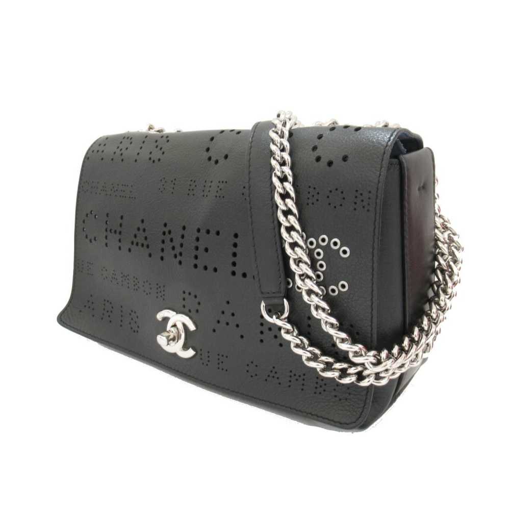 Chanel Chanel Chain Shoulder Bag Leather Black - image 3
