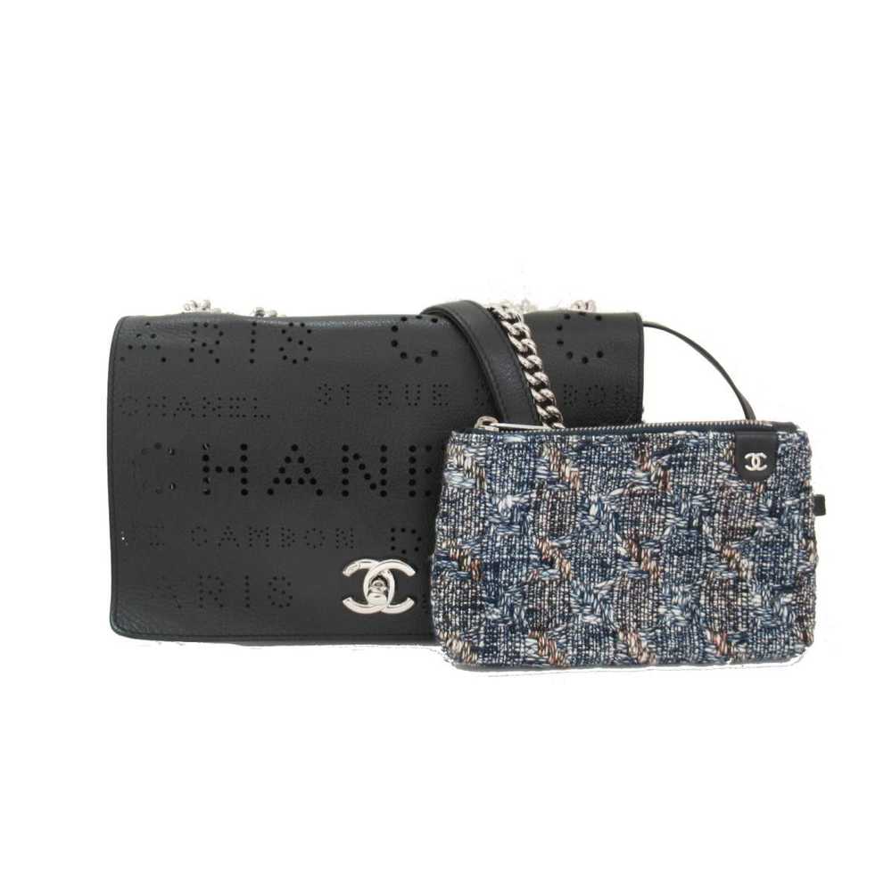 Chanel Chanel Chain Shoulder Bag Leather Black - image 8