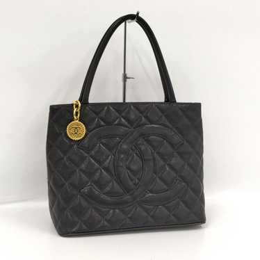 Chanel Chanel Reprint Tote Bag Here Mark Caviar Sk