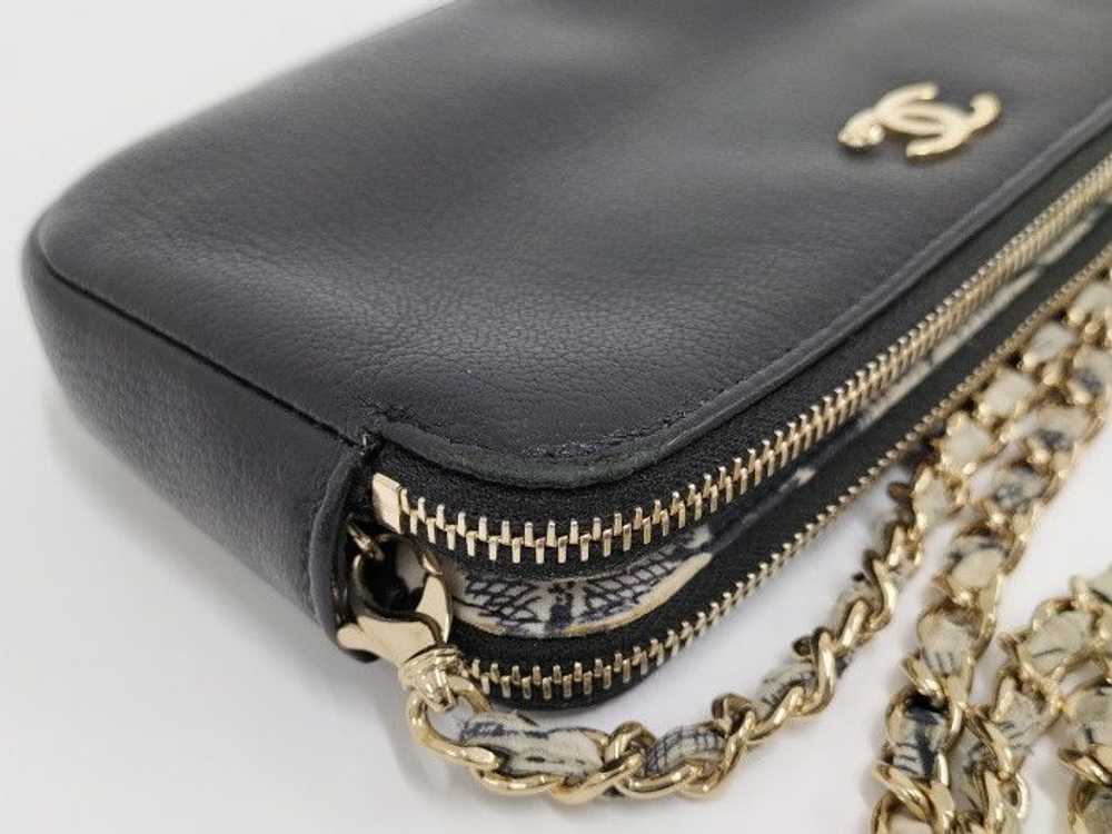 Chanel Chanel Chain Shoulder Wallet Lucky Flower … - image 4