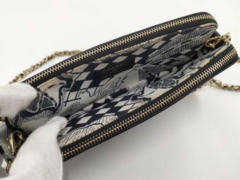 Chanel Chanel Chain Shoulder Wallet Lucky Flower … - image 8