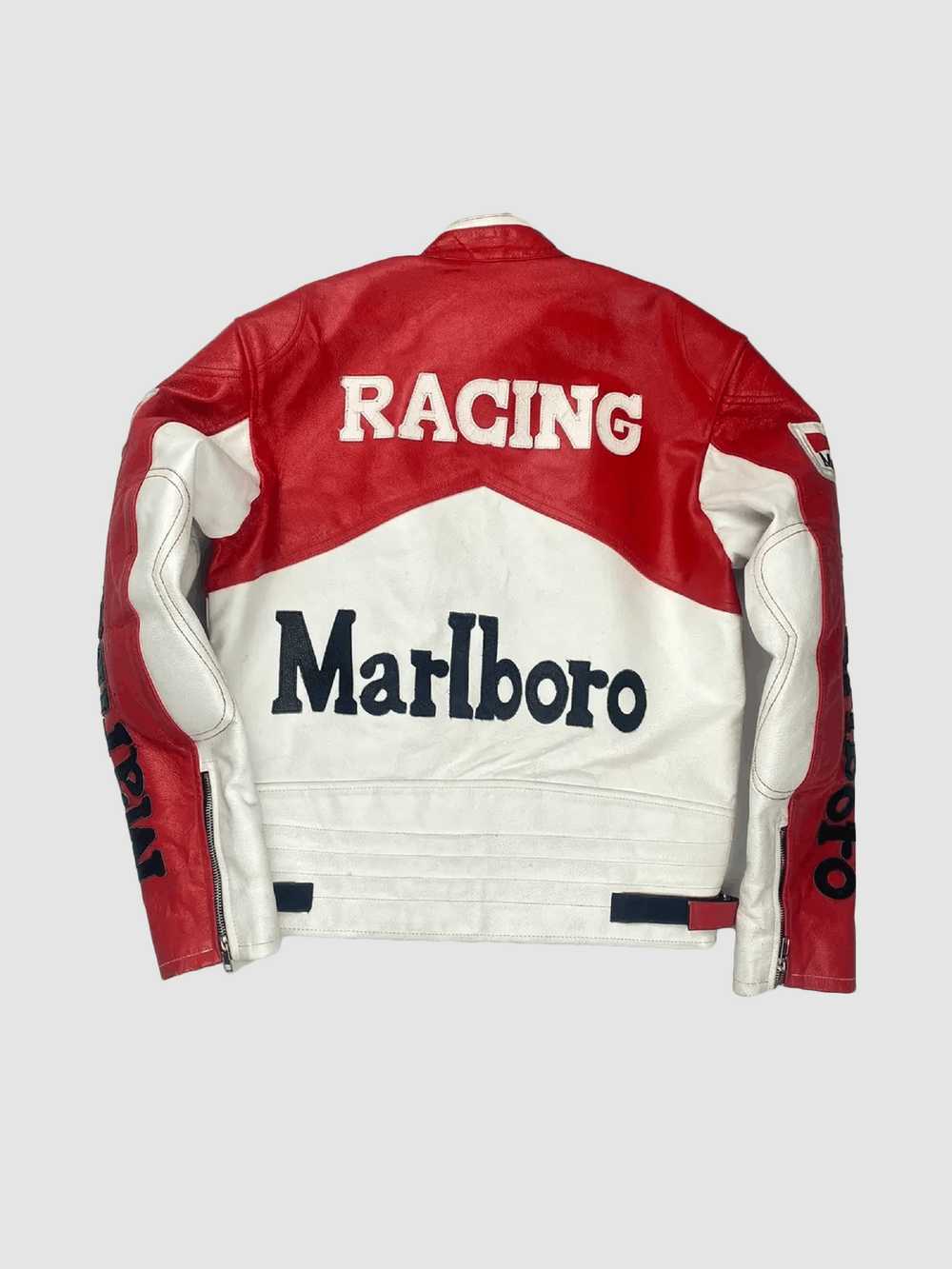 Leather Jacket × Marlboro × Racing Marlboro Leath… - image 3