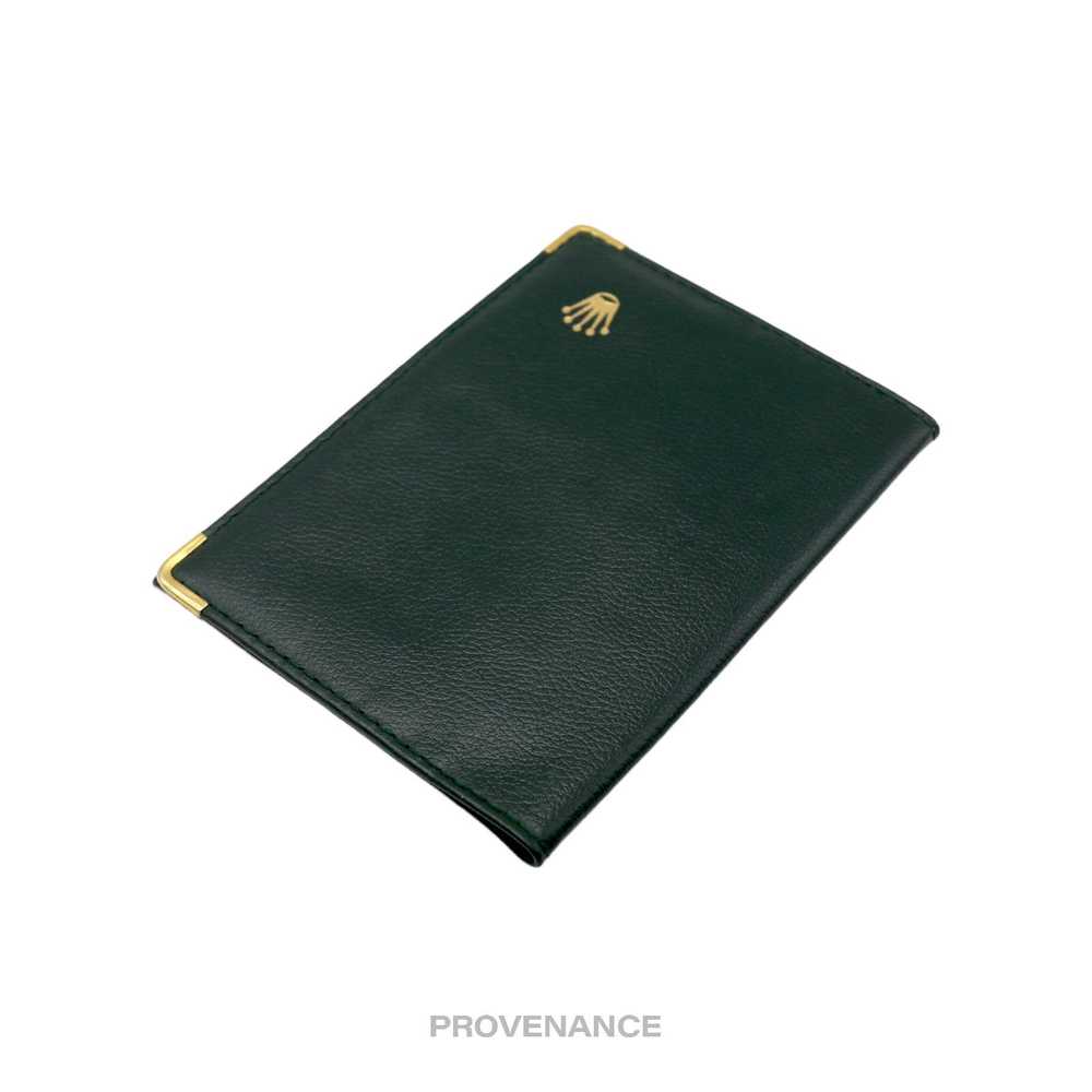 Rolex 🔴 Rolex Crown Passport Wallet - Forest Gre… - image 4
