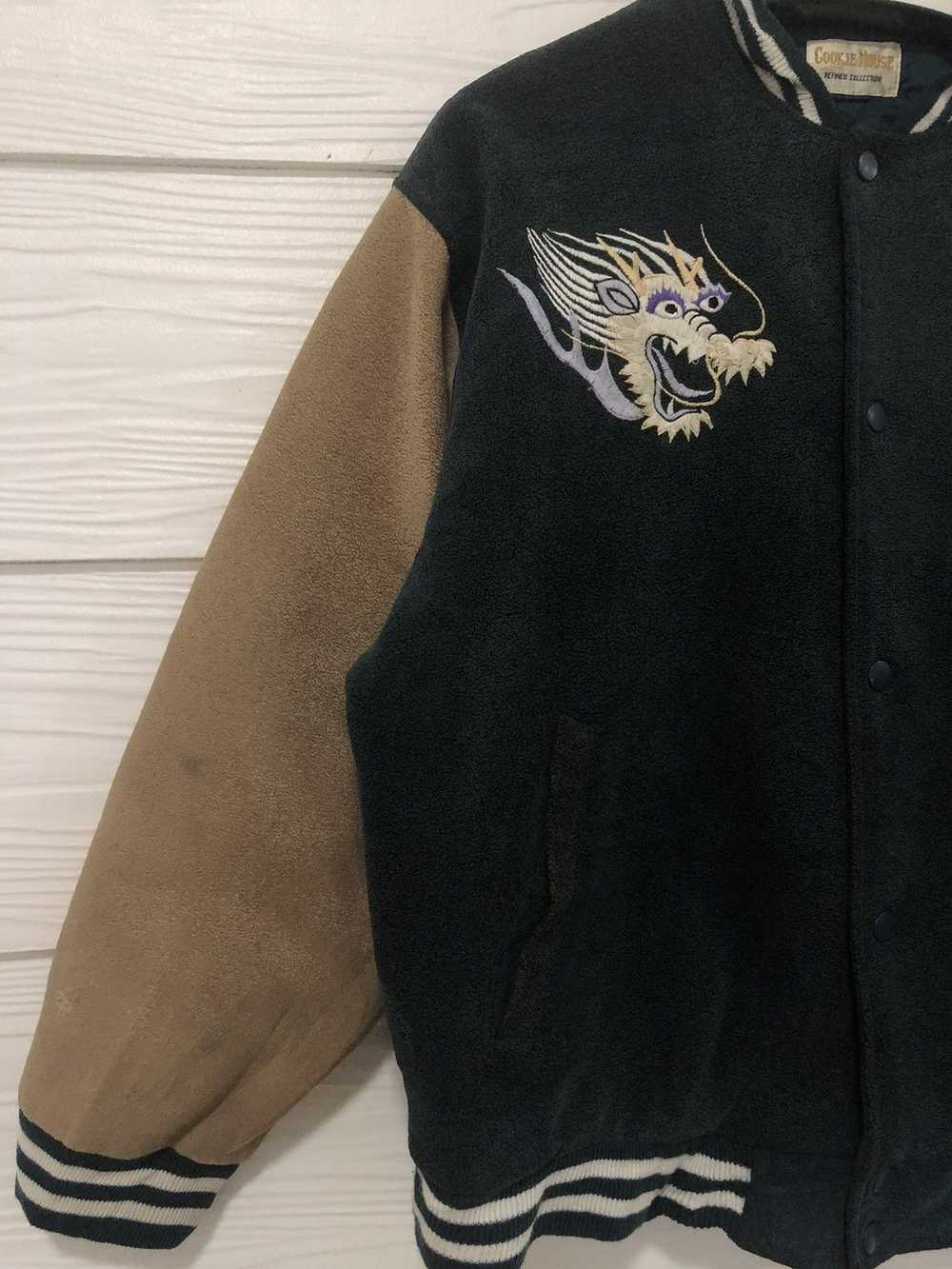 Military × Sukajan Souvenir Jacket × Varsity Jack… - image 4