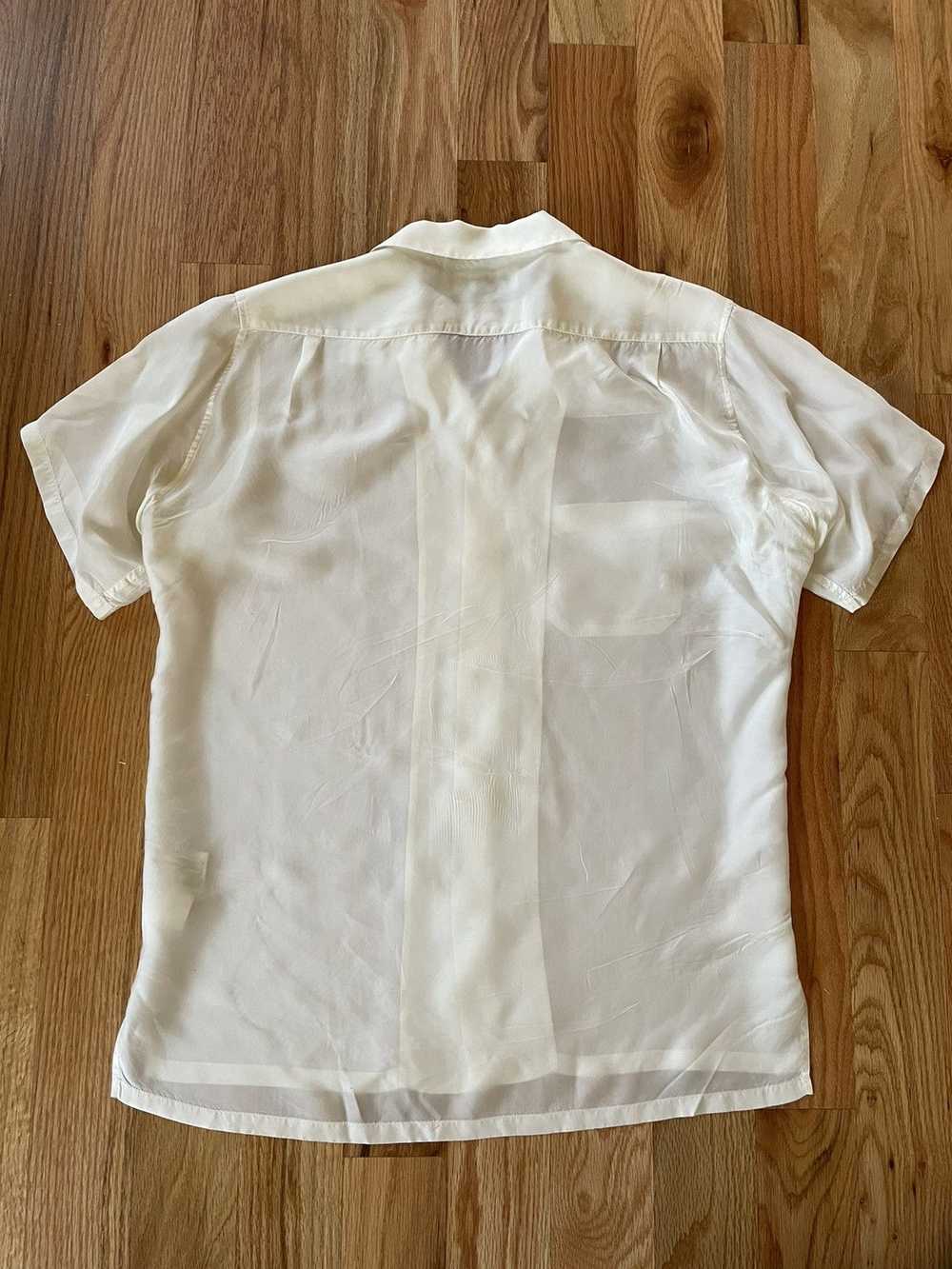 Yohji Yamamoto Pour Homme Cupro Shirt - image 4