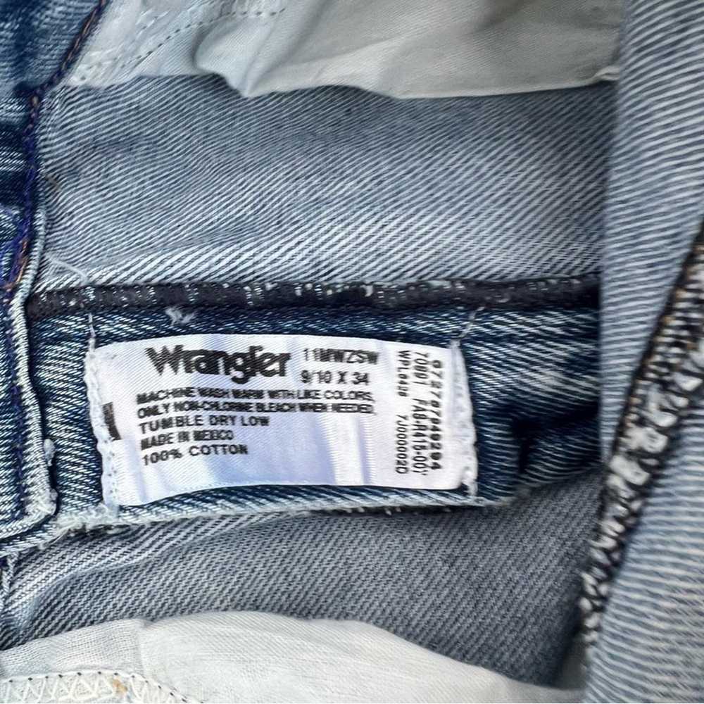 Wrangler Vintage Y2K Wrangler low dip boot flare … - image 7