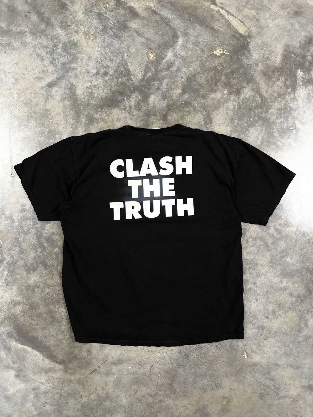 Vintage Beach Fossils “Clash of Truth” Black Logo… - image 3