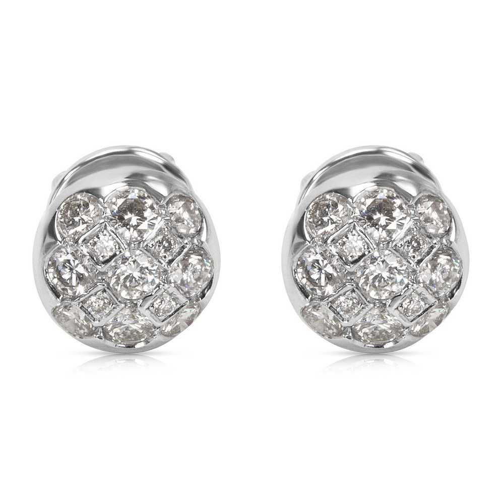 Other Diamond Stud Earrings in 18K White Gold (0.… - image 1