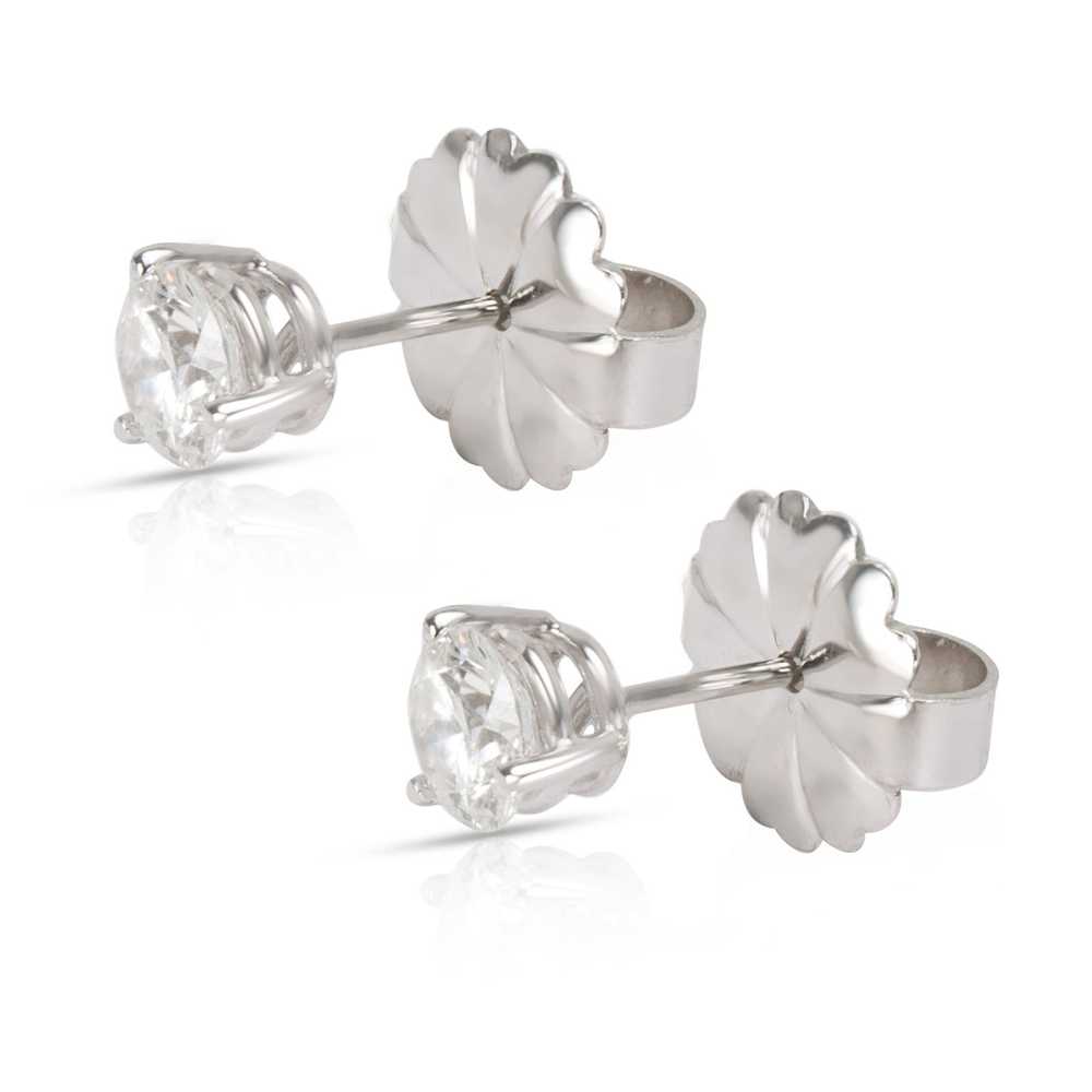 Other Diamond Stud Earrings in 14K White Gold (1.… - image 2