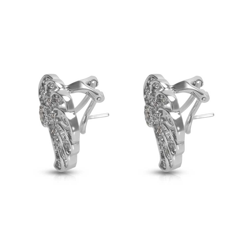 Other Diamond Wings Earrings in 18K White Gold (0… - image 2