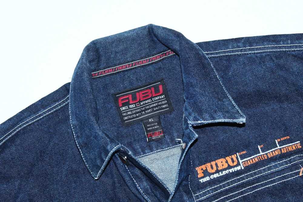 Fubu × Streetwear × Vintage 90s Vtg Fubu Raw Deni… - image 4