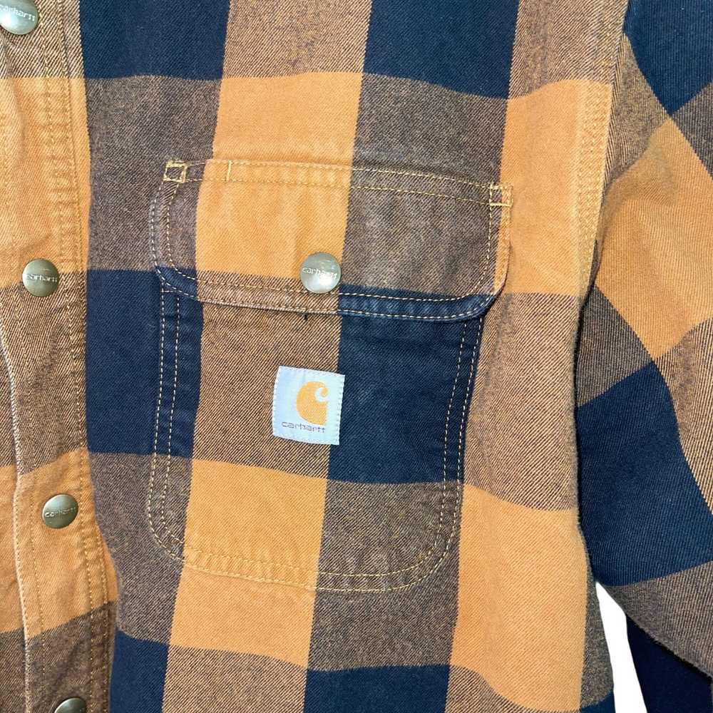 Carhartt Carhartt Mens Jacket Size XL Brown Relax… - image 3