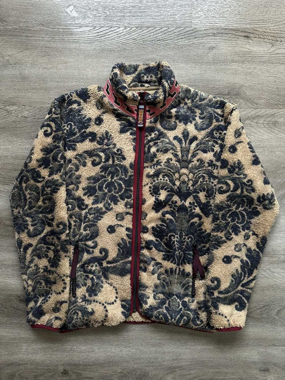 Kapital KAPITAL DAMASK FLEECE ZIP VIRGIN MARY AW22 - image 1