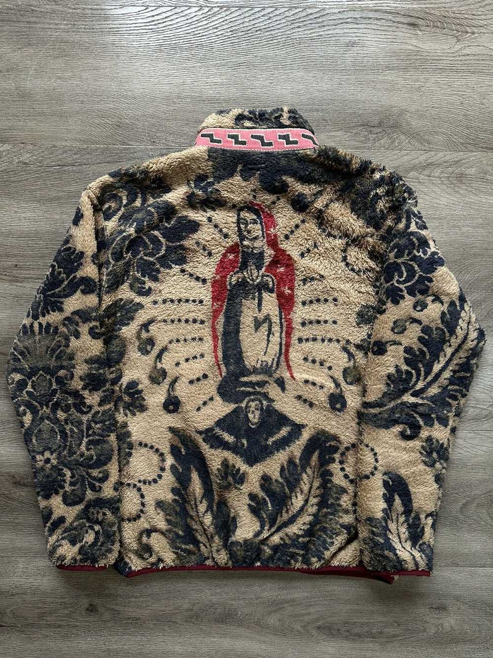 Kapital KAPITAL DAMASK FLEECE ZIP VIRGIN MARY AW22 - image 2