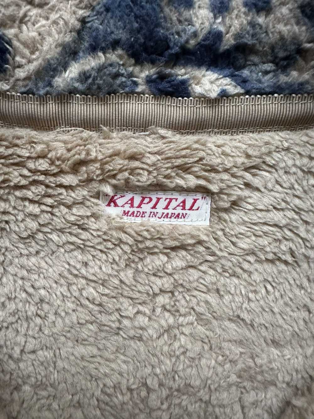 Kapital KAPITAL DAMASK FLEECE ZIP VIRGIN MARY AW22 - image 3