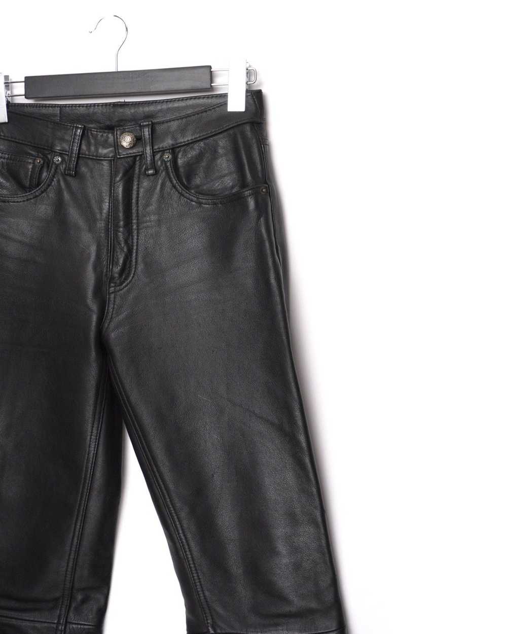Levi's Vintage Levi’s Genuine Leather Black Pants - image 3